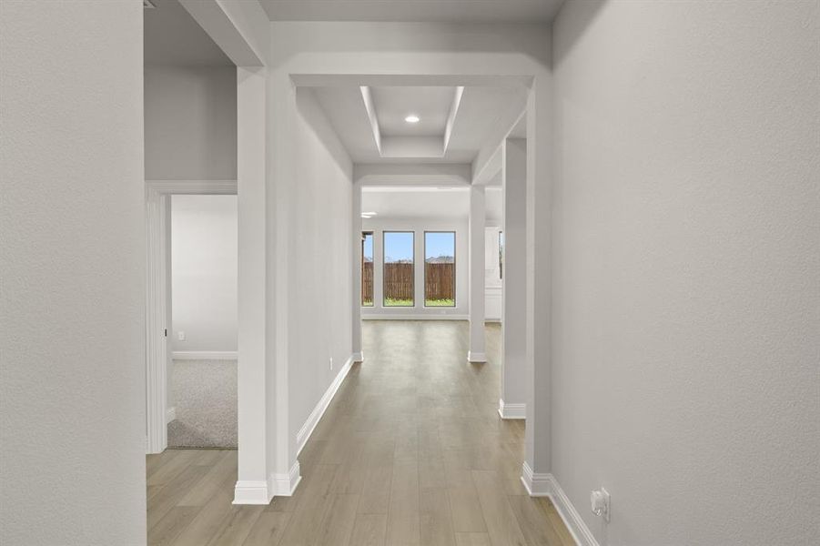 Spacious, unfurnished interior of a new home in The Retreat - Phase 1, Waxahachie (Image 16).