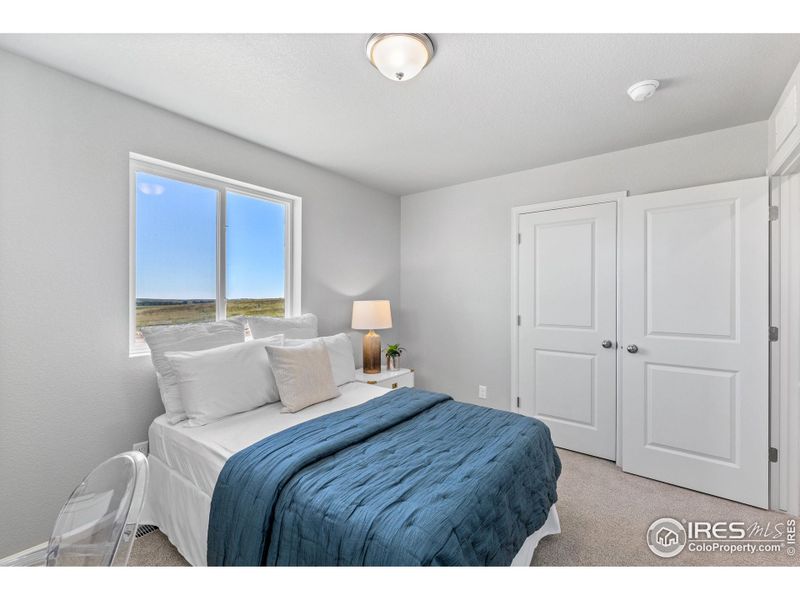 Furnished interior view inside a new home in Thompson River Ranch, Johnstown (Image 22). Furnished interior view inside a new home in Thompson River Ranch, Johnstown (Image 22).