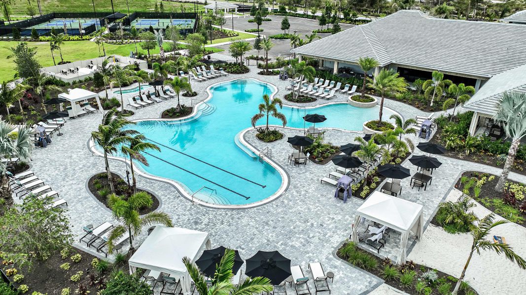 Community amenities in Esplanade at Tradition, Port St. Lucie (Image 19). Community amenities in Esplanade at Tradition, Port St. Lucie (Image 19).
