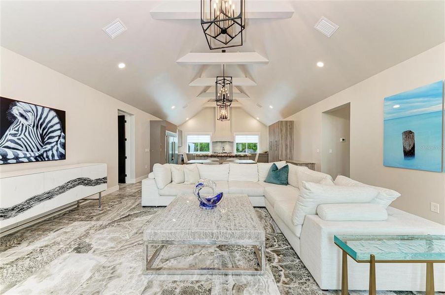 Furnished interior view inside a new home in , Sarasota (Image 34). Furnished interior view inside a new home in , Sarasota (Image 34).