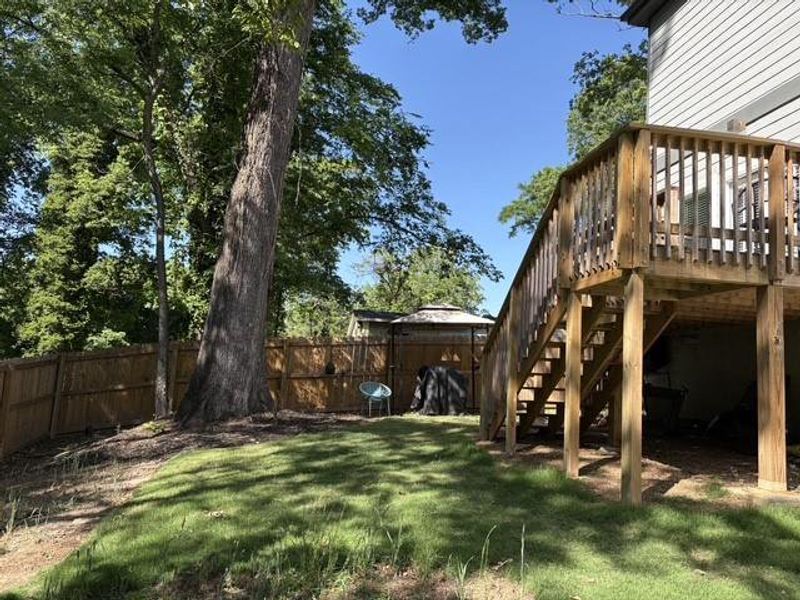 Exterior details and patio area of a home in , Atlanta (Image 23).