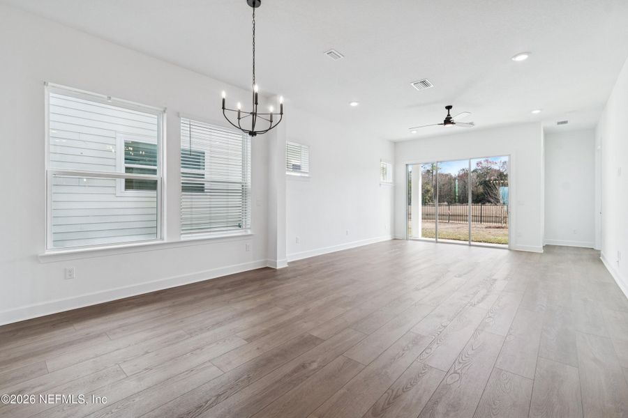 Spacious, unfurnished interior of a new home in Granville at eTown 38', Jacksonville (Image 25). Spacious, unfurnished interior of a new home in Granville at eTown 38', Jacksonville (Image 25).