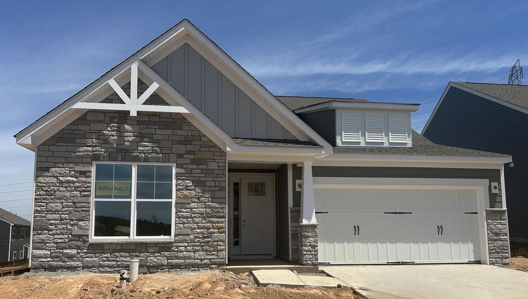 In-progress construction of a new home in The Enclave at Laurelbrook, Sherrills Ford, NC (Image 4). In-progress construction of a new home in The Enclave at Laurelbrook, Sherrills Ford, NC (Image 4).