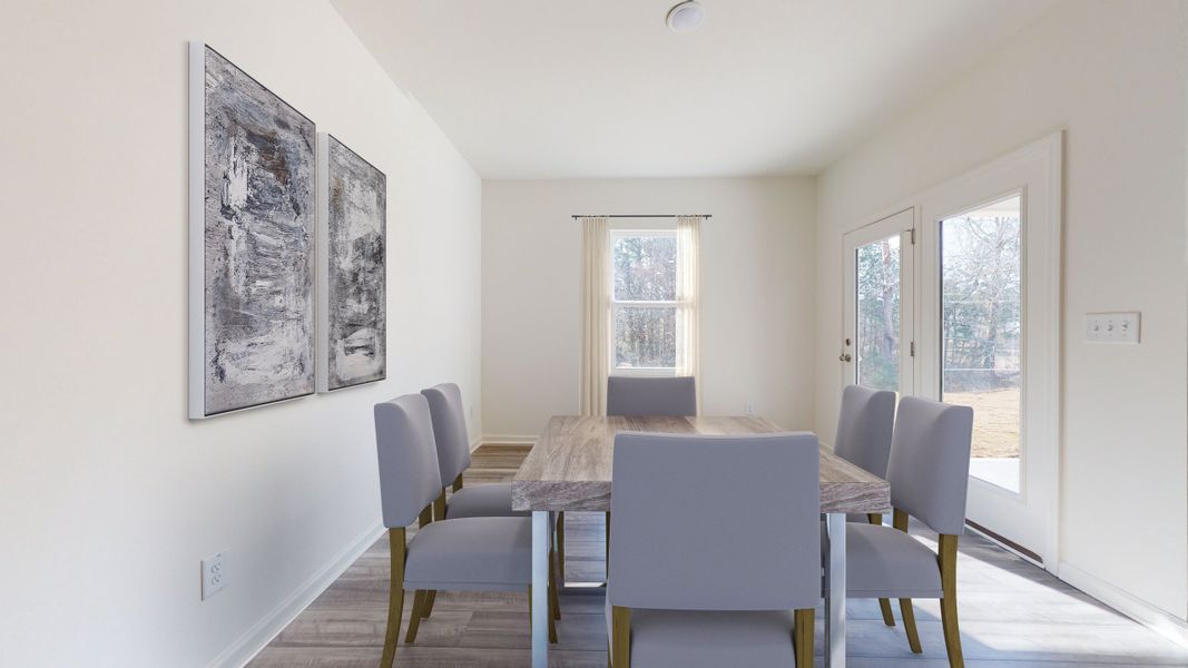 Representative furnished interior of a home built from the Pandora by Starlight Homes in Casteel, Bethlehem (Image 5).