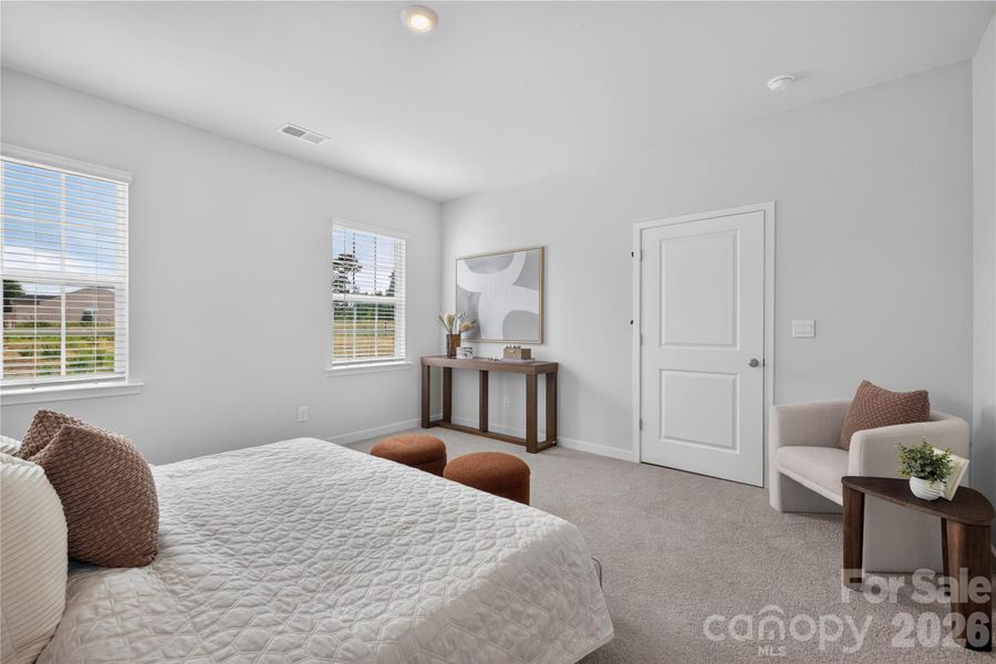 Furnished interior view inside a new home in Secrest Commons, Monroe (Image 12). Furnished interior view inside a new home in Secrest Commons, Monroe (Image 12).