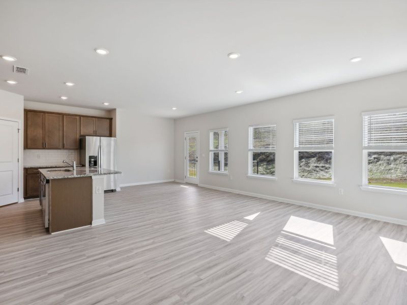 The Chatham floorplan with the Calm interior Package.