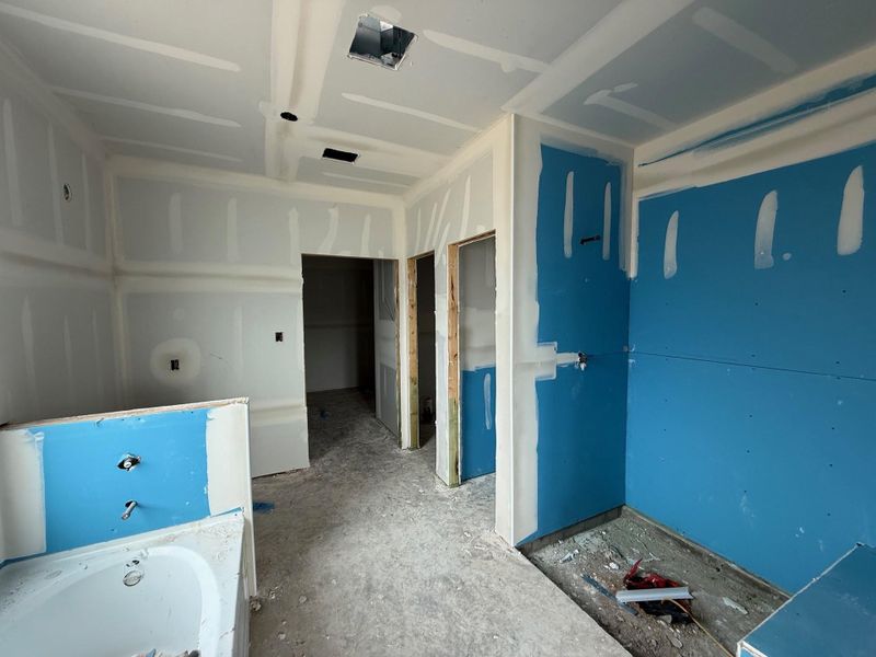 In-progress construction of a new home in Candela, Richmond, TX (Image 11).