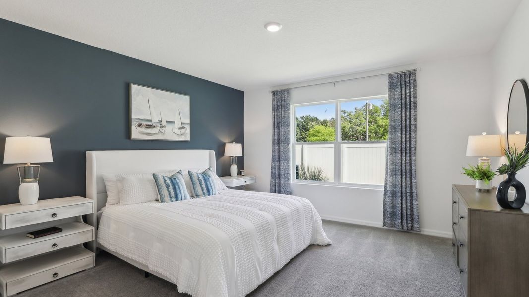 Furnished interior view inside a new home in Angeline, Land O' Lakes (Image 35).