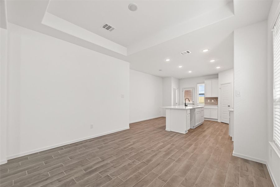 Spacious, unfurnished interior of a new home in Rates starting as low as, Iowa Colony (Image 32).