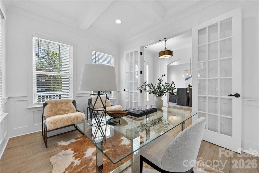 Furnished interior view inside a new home in , Charlotte (Image 14).