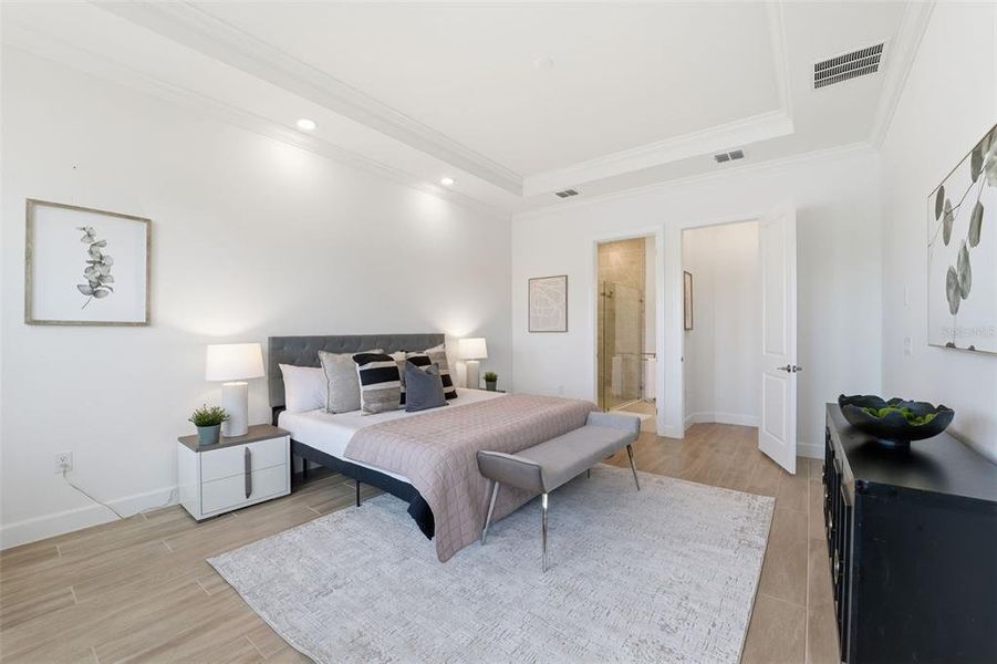 Furnished interior view inside a new home in , Wesley Chapel (Image 17). Furnished interior view inside a new home in , Wesley Chapel (Image 17).