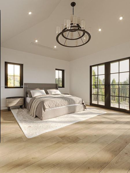 Furnished interior view inside a new home in , Miami Beach (Image 7). Furnished interior view inside a new home in , Miami Beach (Image 7).