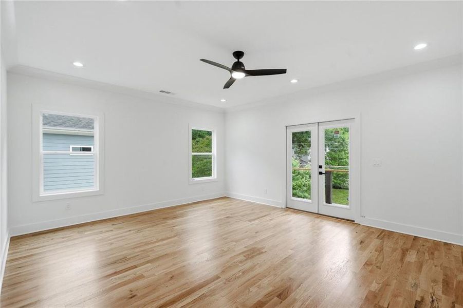 Spacious, unfurnished interior of a new home in , Avondale Estates (Image 33). Spacious, unfurnished interior of a new home in , Avondale Estates (Image 33).