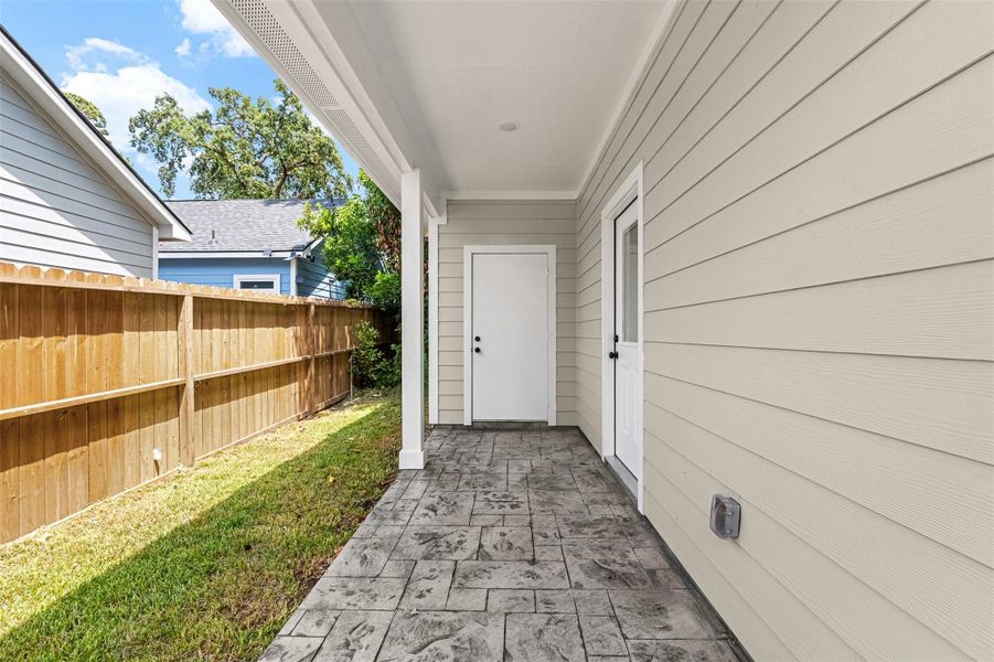 Exterior details and patio area of a home in , Montgomery (Image 20).