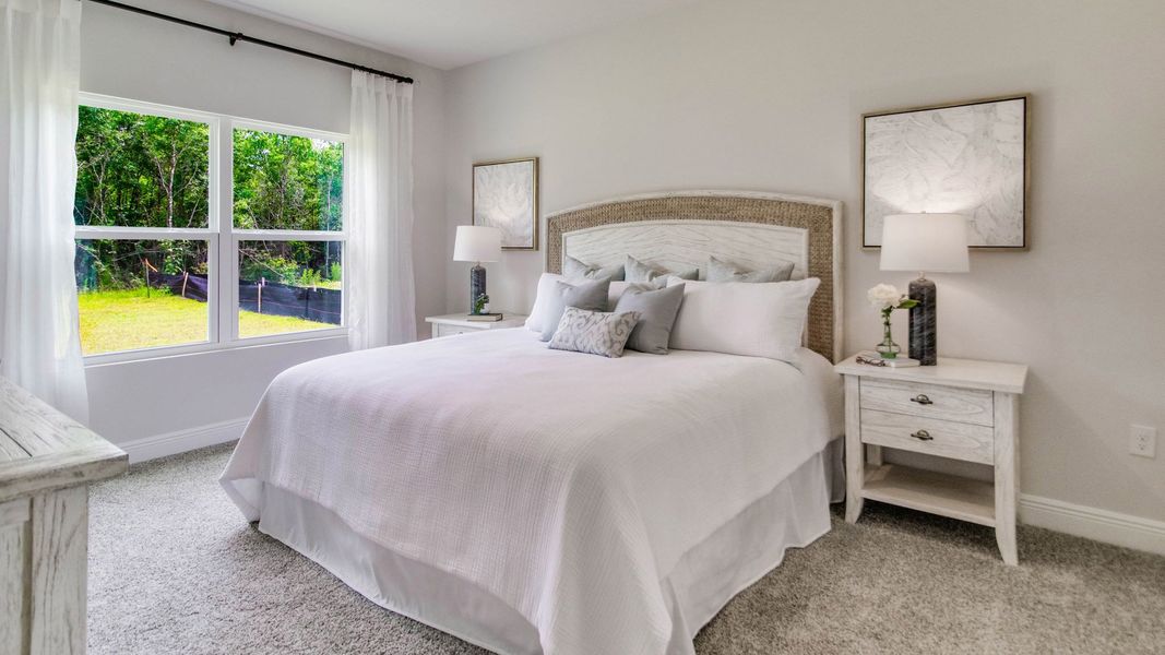 Furnished interior view inside a new home in Ashton Park Phase III, Freeport (Image 14).