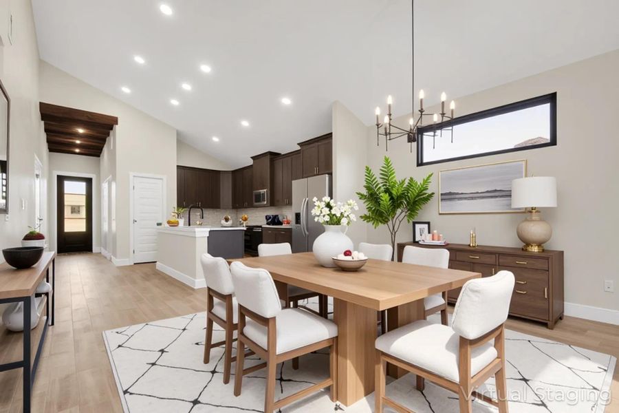 Furnished interior view inside a new home in , Bastrop (Image 13).