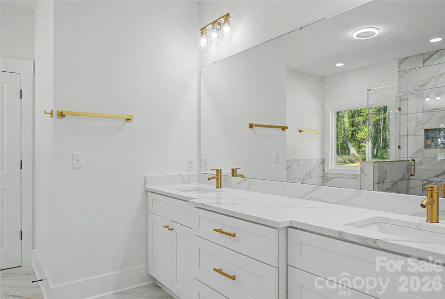 Furnished interior view inside a new home in , Mint Hill (Image 6).