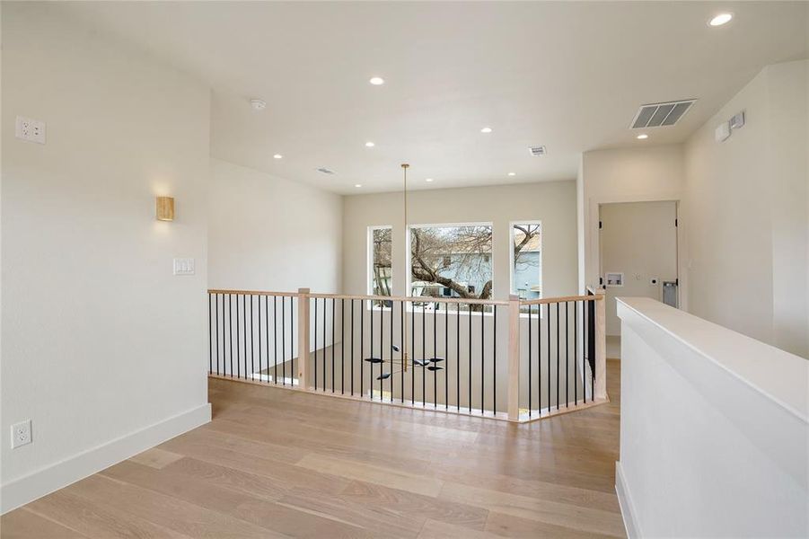 Furnished interior view inside a new home in , Dallas (Image 17).