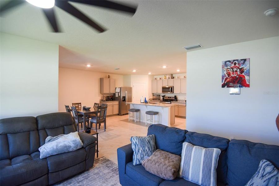 Furnished interior view inside a new home in Oak Leaf Preserve, New Smyrna Beach (Image 29). Furnished interior view inside a new home in Oak Leaf Preserve, New Smyrna Beach (Image 29).