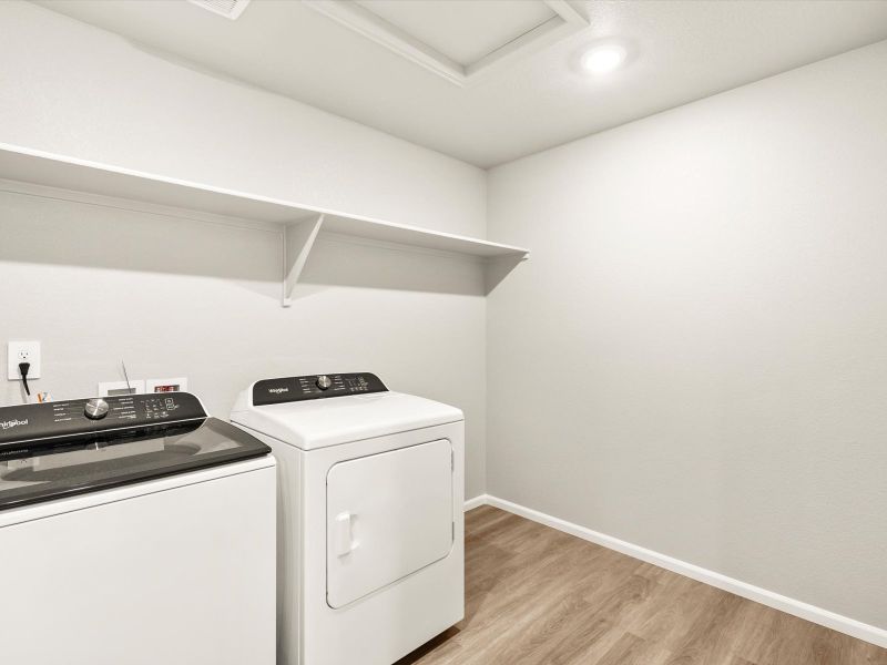 Close-up of interior finishes inside a home in Turnberry, Commerce City (Image 6).