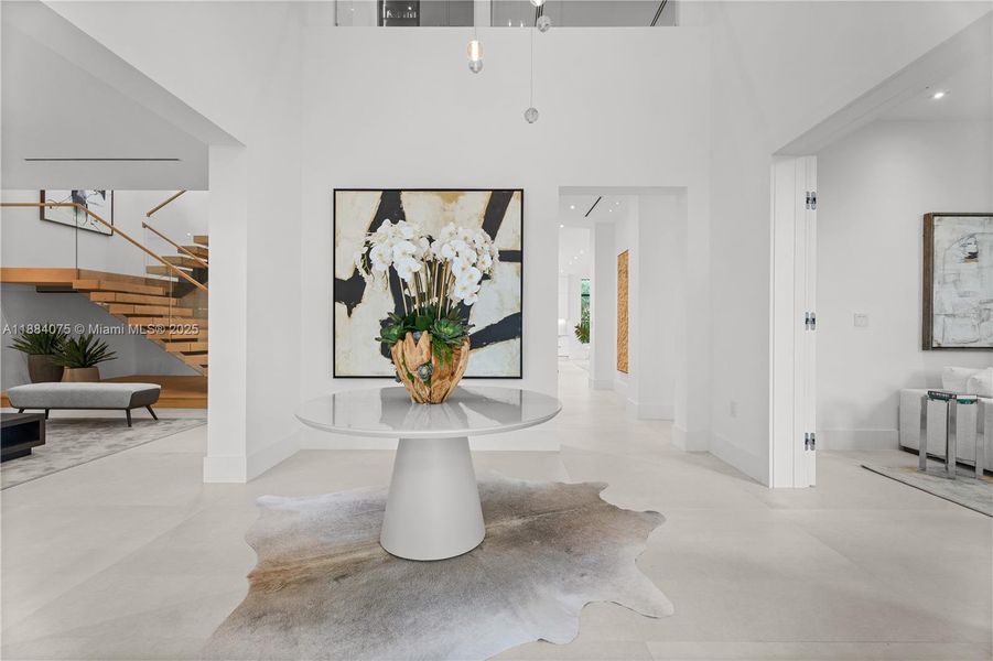 Furnished interior view inside a new home in , Miami (Image 16).