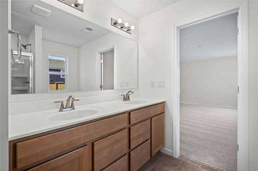 Furnished interior view inside a new home in Sage Woods, Dallas (Image 5).