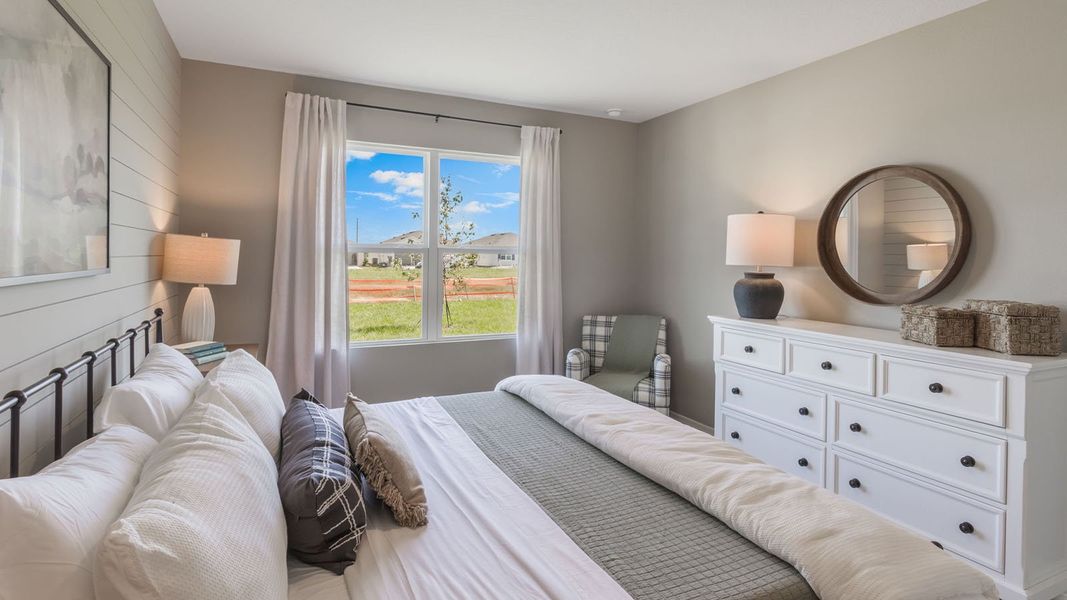Representative furnished interior of a home built from the CALI by D.R. Horton in Fox Branch, Lakeland (Image 23).