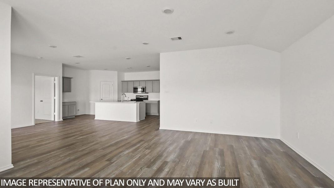 Spacious, unfurnished interior of a new home in The Canopies, Splendora (Image 9).
