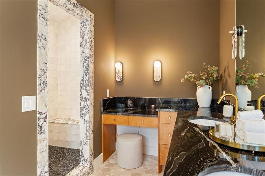 Furnished interior view inside a new home in , Smyrna (Image 41).