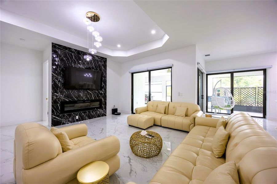 Furnished interior view inside a new home in , Lehigh Acres (Image 66).