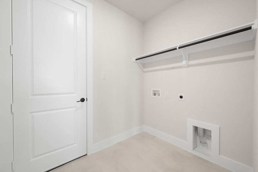 Spacious, unfurnished interior of a new home in Inspiration Collection at View at the Reserve, Mansfield (Image 23). Spacious, unfurnished interior of a new home in Inspiration Collection at View at the Reserve, Mansfield (Image 23).