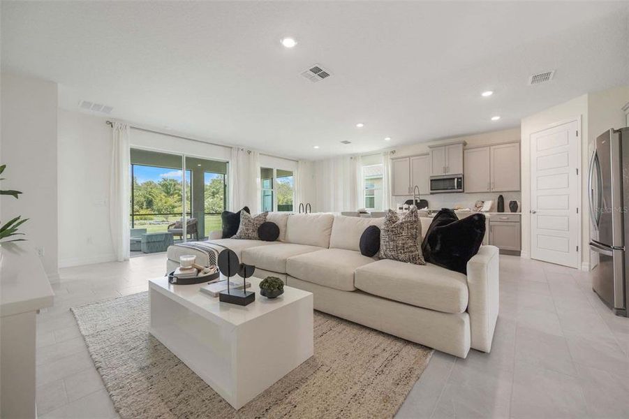 Furnished interior view inside a new home in Lakes of Mount Dora, Mount Dora (Image 29).