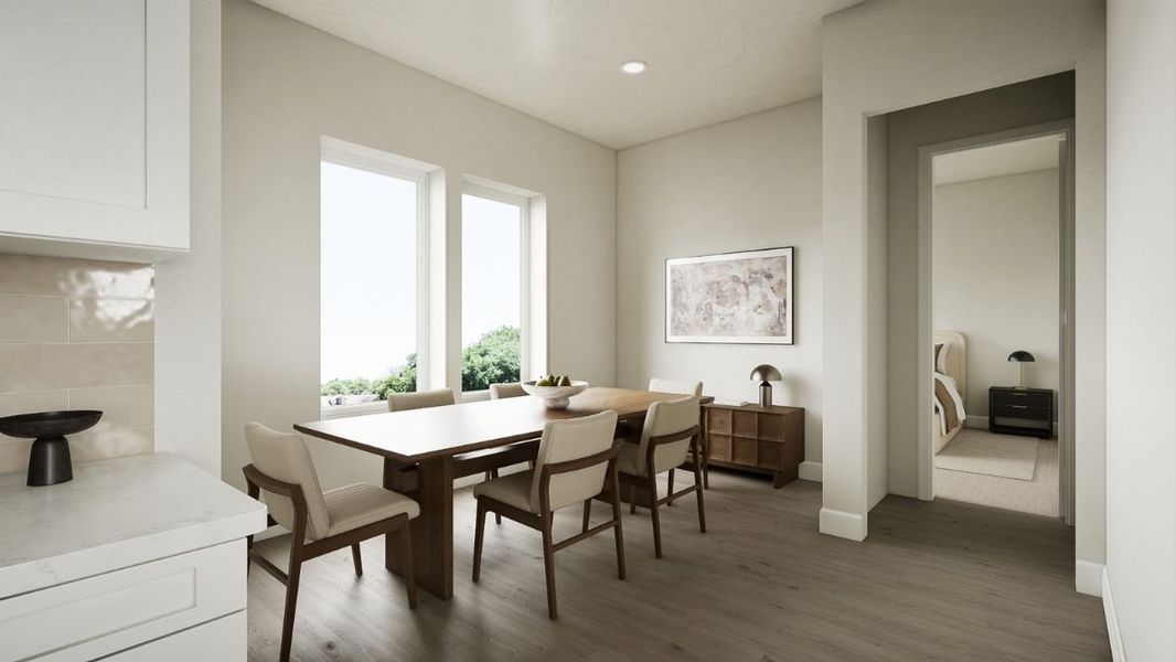 Representative furnished interior of a home built from the Berkeley by D.R. Horton in Greenwood Square, Richardson (Image 8). Representative furnished interior of a home built from the Berkeley by D.R. Horton in Greenwood Square, Richardson (Image 8).