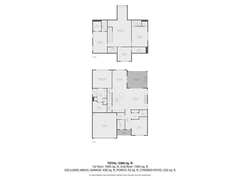 2D floor plan layout of this home in , Buford, GA (Image 6).