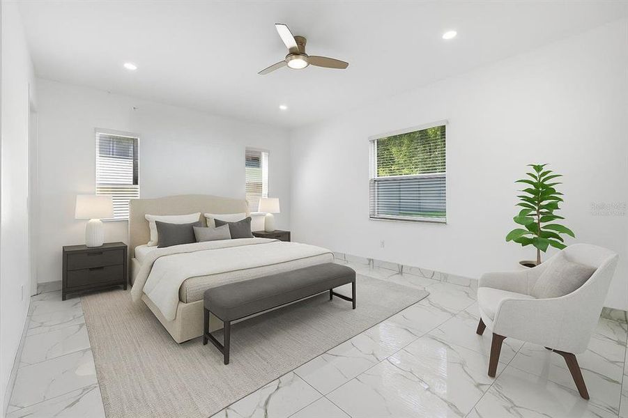 Furnished interior view inside a new home in , Temple Terrace (Image 11). Furnished interior view inside a new home in , Temple Terrace (Image 11).