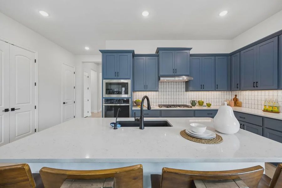 Furnished interior view inside a new home in Talia, Mesquite (Image 17).