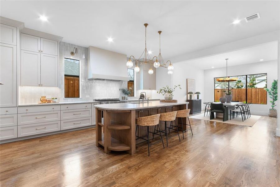 Furnished interior view inside a new home in , Dallas (Image 35).