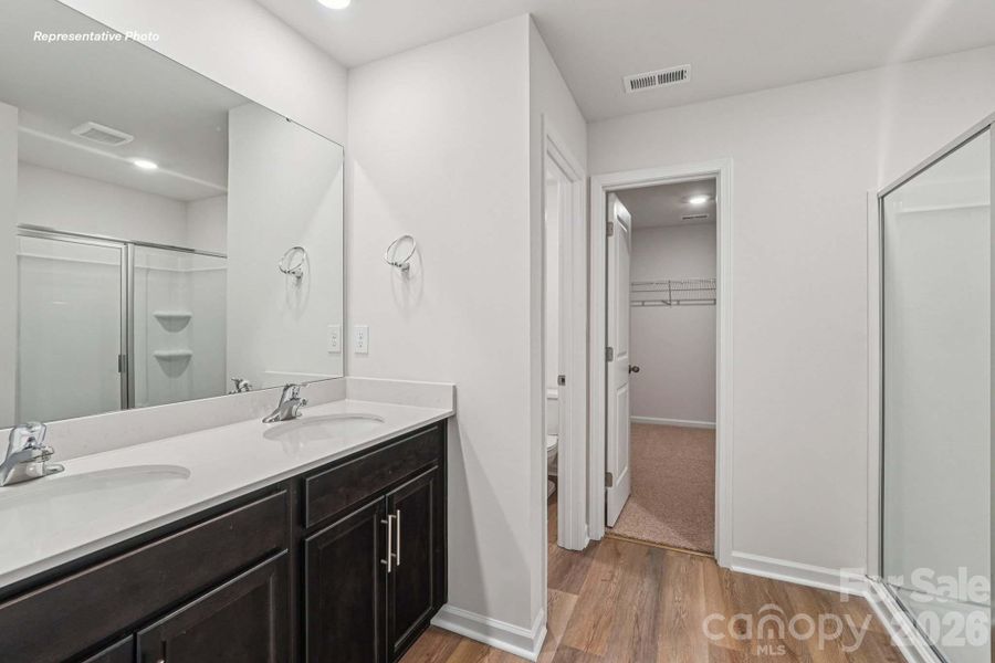 Furnished interior view inside a new home in The Falls at Newton, Newton (Image 8).