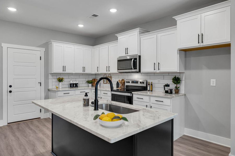 Furnished interior in a model home at The Village at Bonnie Oaks in Lebanon (Image 14).