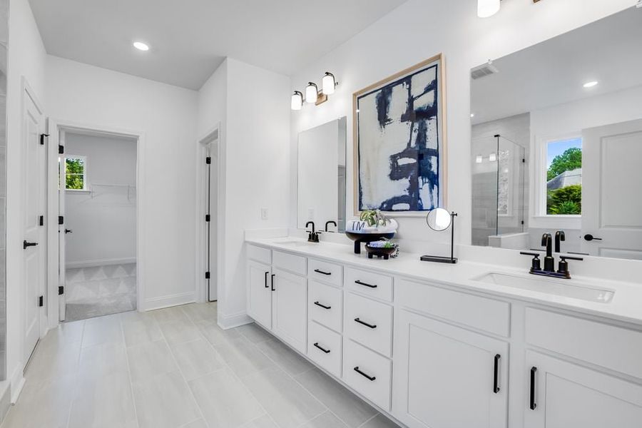 Representative furnished interior of a home built from the Easton by Taylor Morrison in Reserve at Hickory Walk, Kennesaw (Image 42).