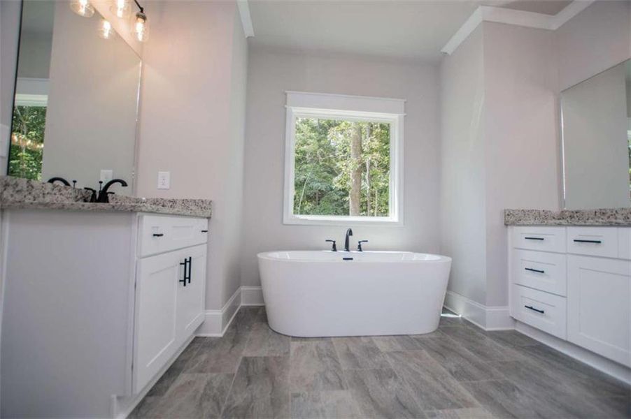 Furnished interior view inside a new home in , Douglasville (Image 9).