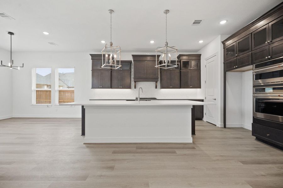 Furnished interior view inside a new home in Westland Ranch - 70' Homesites, League City (Image 5).