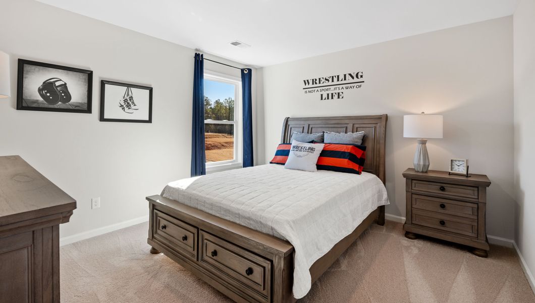 Furnished interior view inside a new home in Campbell Ridge, Piedmont (Image 27).