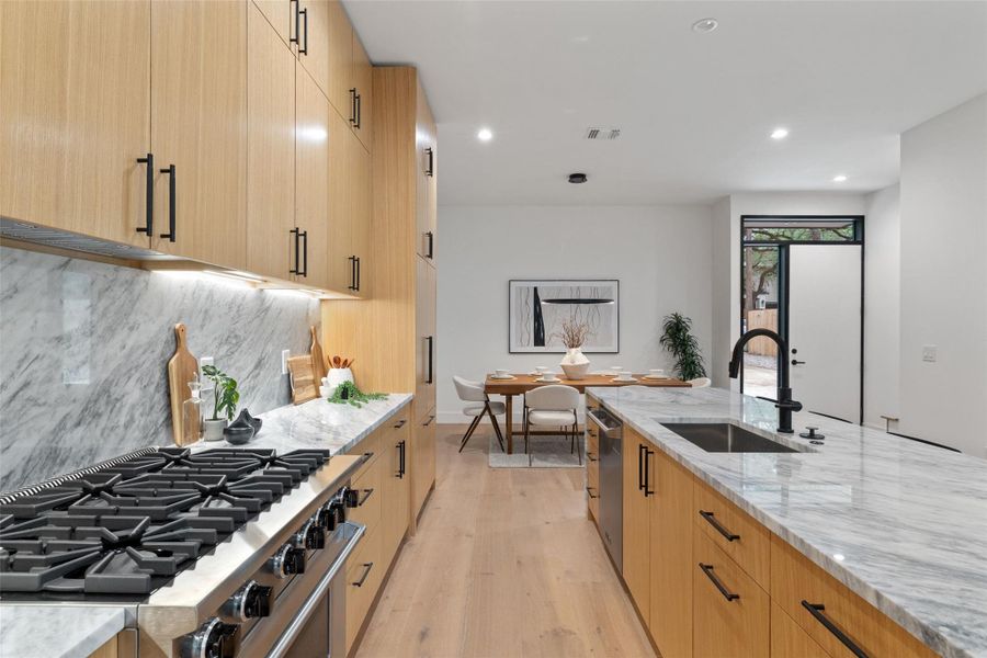 Furnished interior view inside a new home in , Austin (Image 6).