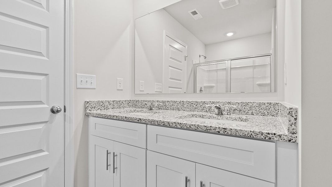 Furnished interior view inside a new home in Bellemeade Landing, Augusta (Image 11).