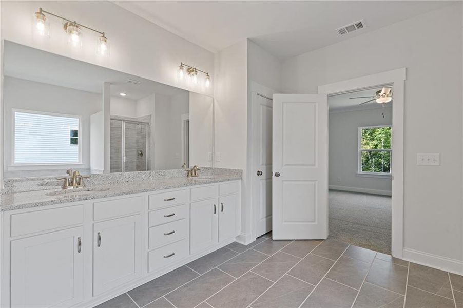 Furnished interior view inside a new home in , Dallas (Image 5).