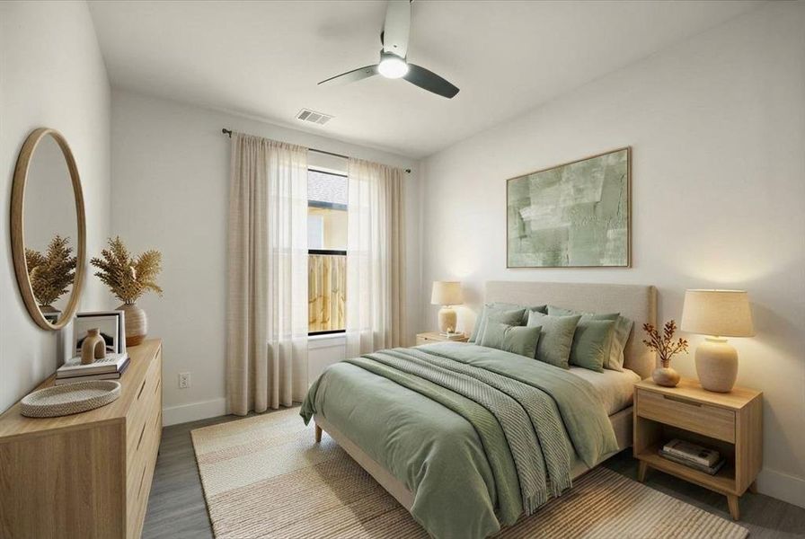 Furnished interior view inside a new home in , Granbury (Image 5).