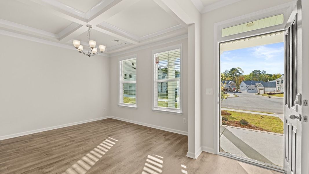 Representative unfurnished interior of a home built from the Summit by D.R. Horton in The Gates at Pates Creek, Hampton (Image 17).