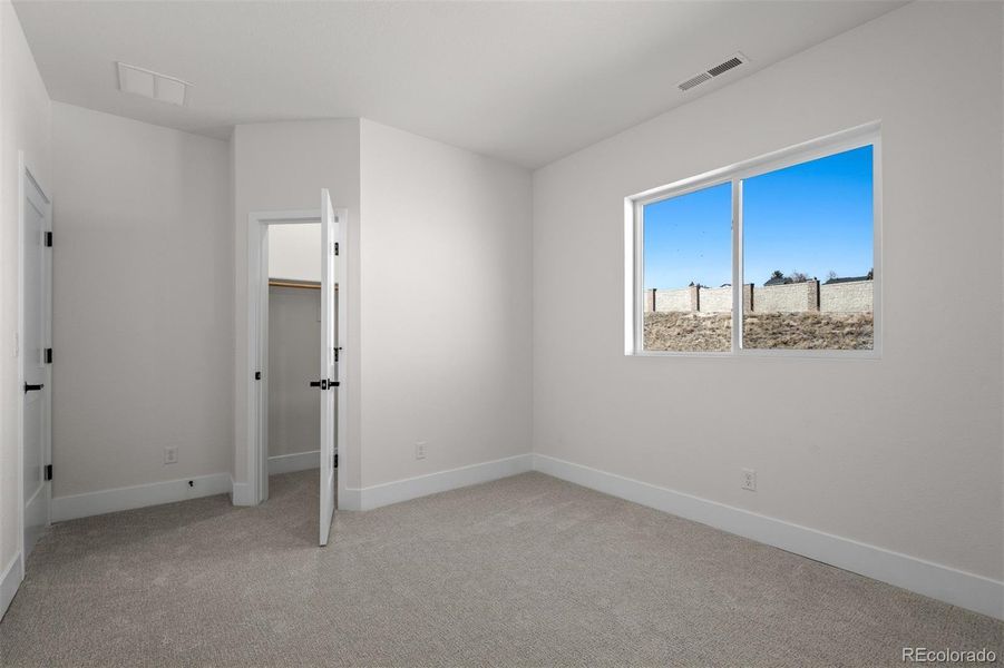 Spacious, unfurnished interior of a new home in Trailside at Cottonwood Creek, Colorado Springs (Image 33).