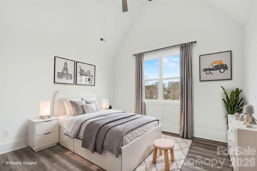 Furnished interior view inside a new home in , Troutman (Image 32).